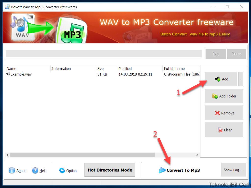 En İyi WAV MP3 Dönüştürücü Toplu Waw’dan Mp3’e Çevirme Programı Ücretsiz