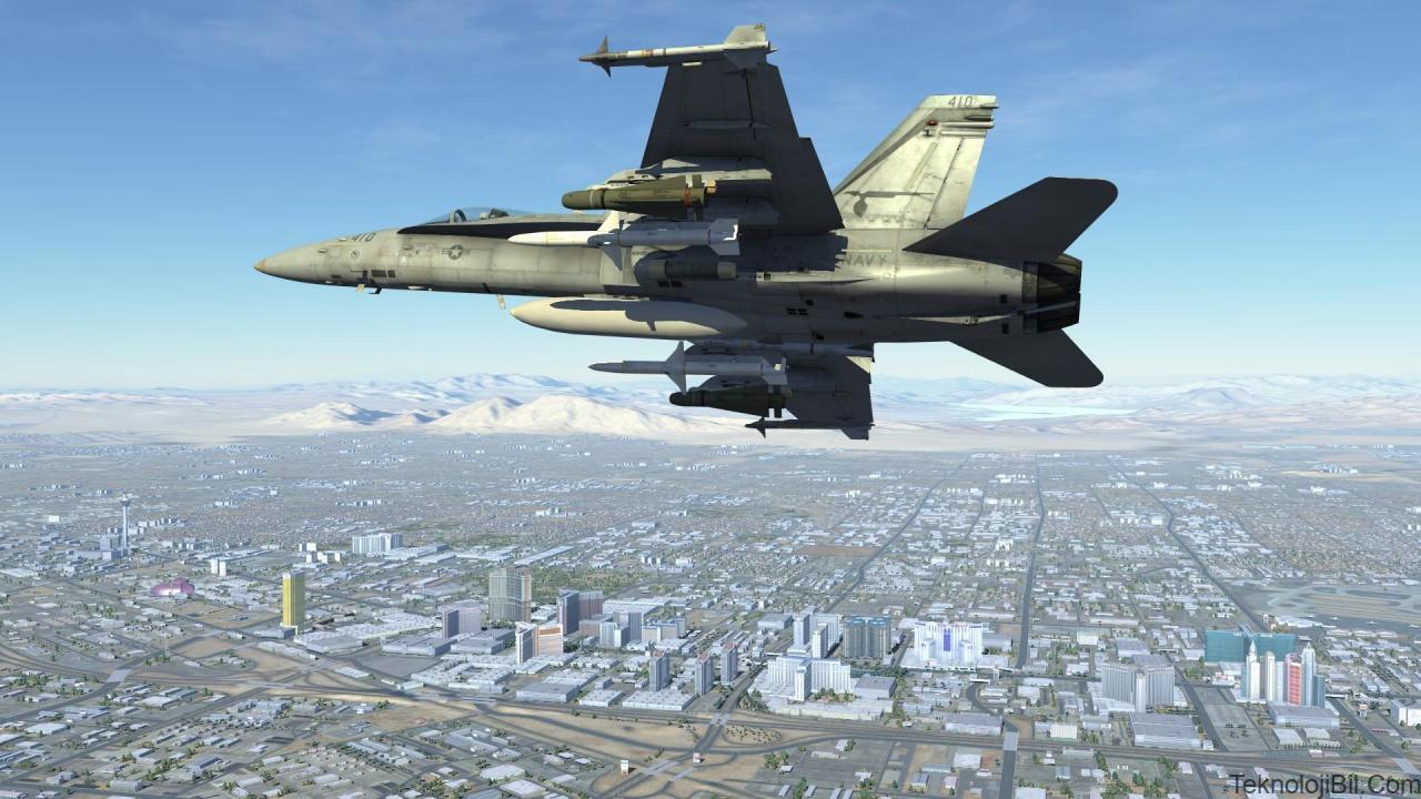 En İyi Uçuş Simülasyon Oyunu Ücretsiz Savaş Uçağı Kullanma Oyunu