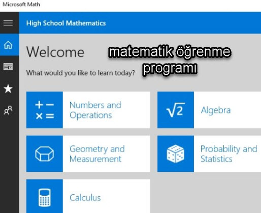 matematik öğrenme programı3